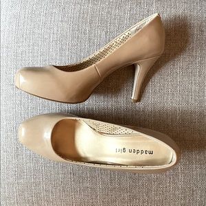 Madden Girl Beige Pumps